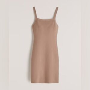 Abercrombie & Fitch Squareneck Mini Sweater Dress